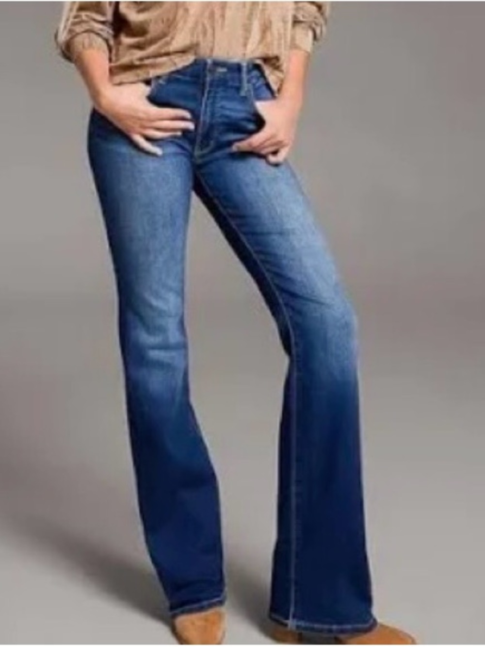 BKE Payton Classic Women's Blue Bootcut Jeans